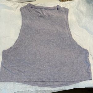 Lululemon Lavender Crop Top